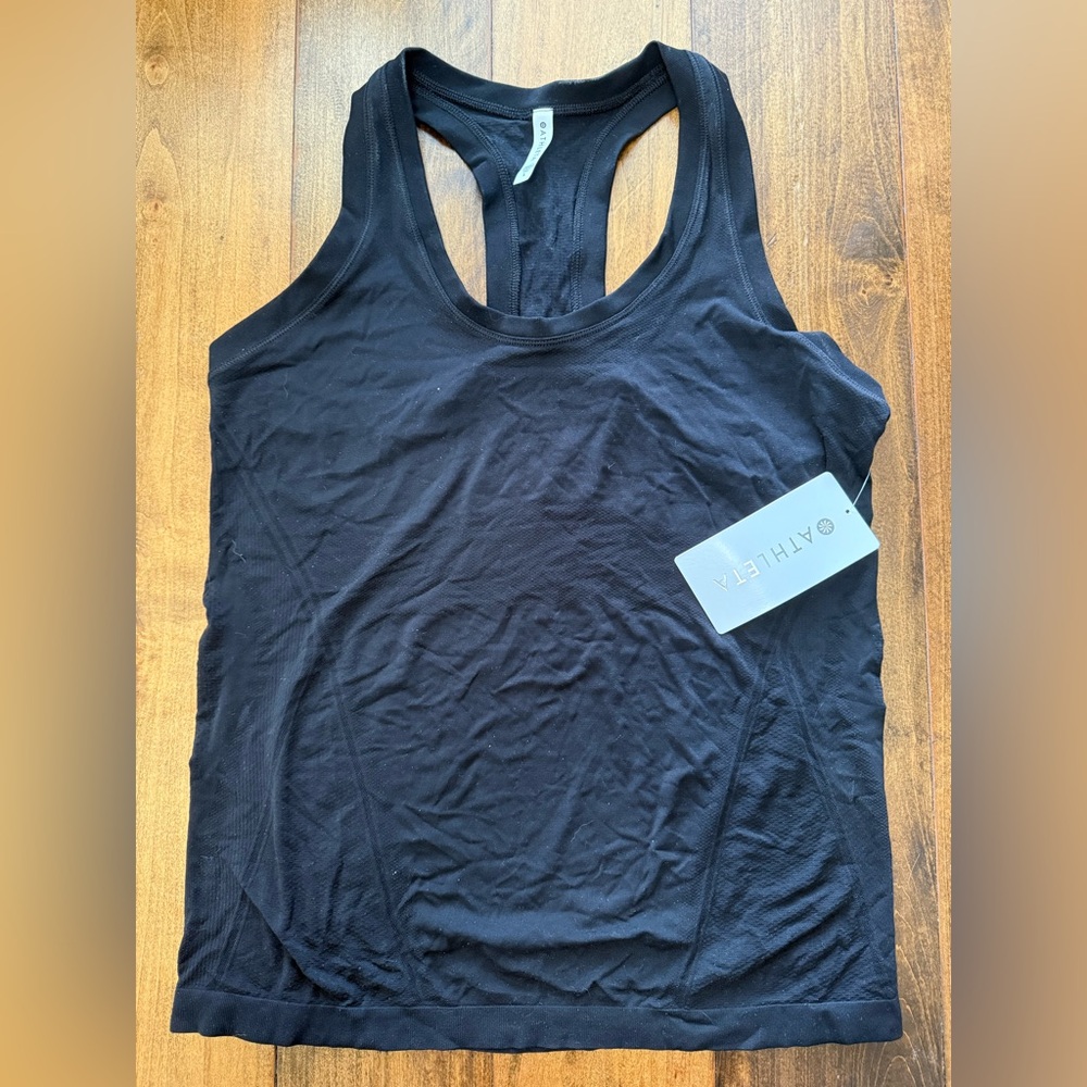 Athleta Women's Sleek Black Tank Top